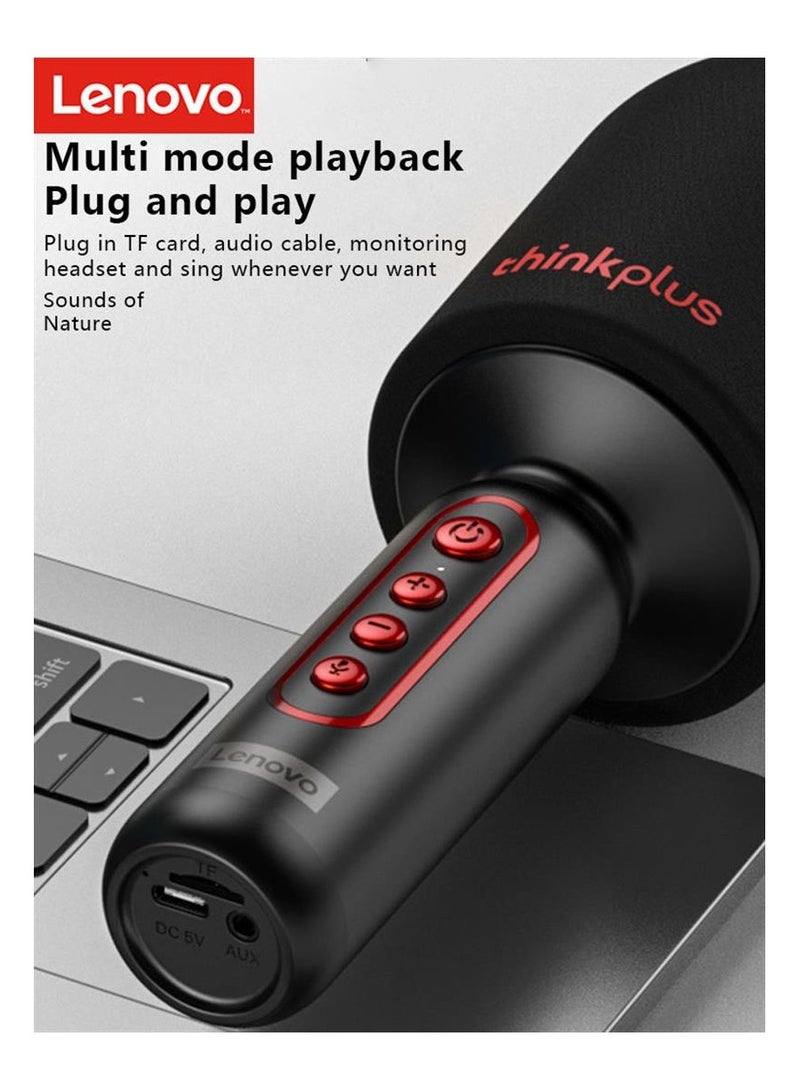 Lenovo Thinkplus M1 Wireless Handheld Microphone HiFi Professional Mobile Phone Live Sound Card Portable Karaoke Speaker KTV Microphones  - Image 3