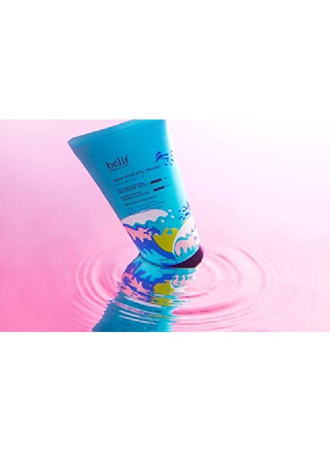 belif - Aqua Bomb Jelly Cleanser ; Hydrating Ingredients Lady'S Mantle Oat Husk & Amino Acids ; Gentle On Skin Makeup Remover ; Clean Beauty Facial Cleansing Foam ; Foaming Face Cleanser ; 541 Fl Oz - Image 1