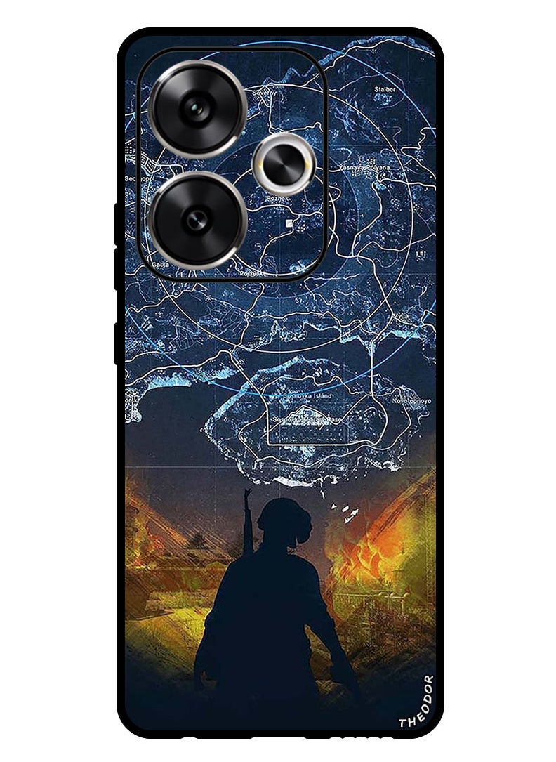 Theodor Protective Case Anti Scratch Shock Proof Bumper Cover For Xiaomi Redmi Turbo 3 Pubgy Map  - Image 1