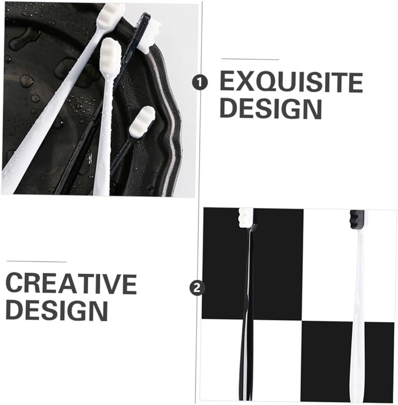 Micro Nano Toothbrush Set 6pcs Ultra Fine Soft Bristles for Pregnant Women Gentle Oral Care - Image 3