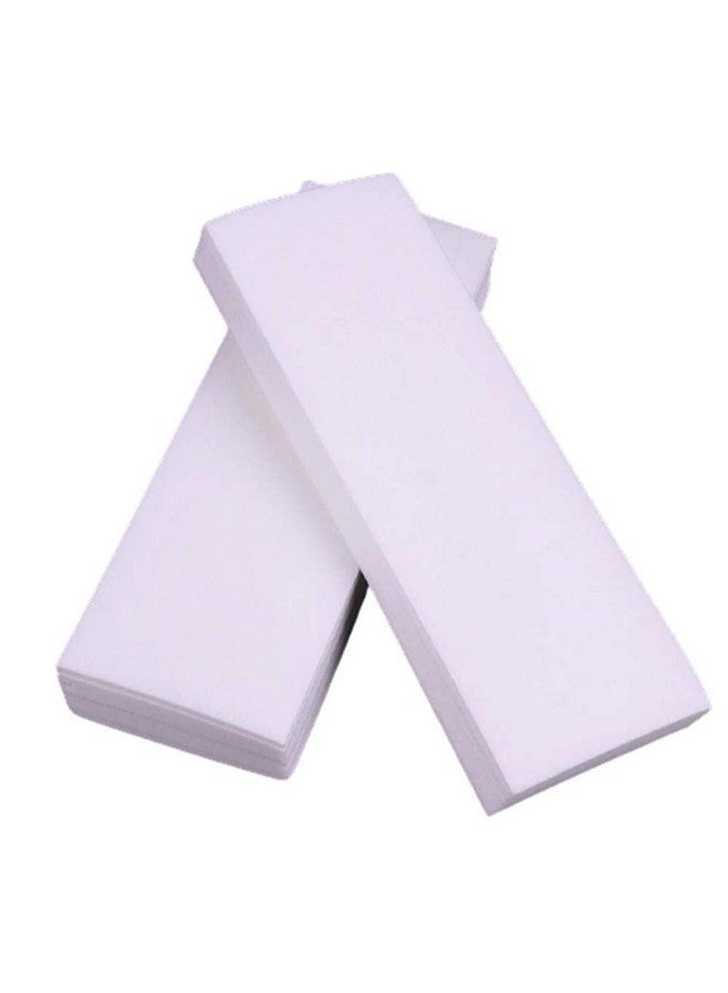 Boulevar Waxing Strip Body Hair Removal Non-Woven Wax Pata for Face, Legs, Underarms, Facial Eyebrow (80 PCS, White) - Image 1
