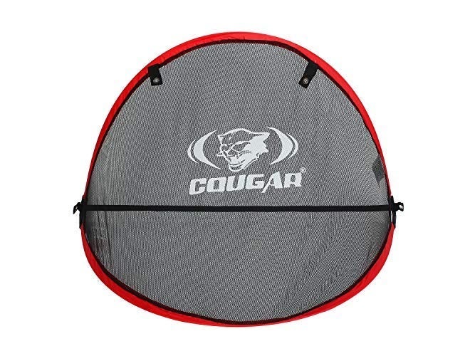 Cougar Pop Up Soccer Goal Medium 3x2 ft | Portable Collapsible Football Net Set of 2 with Carry Bag | Easy Assembly Goals for Kids, Backyard Training & Beach Play - Image 3