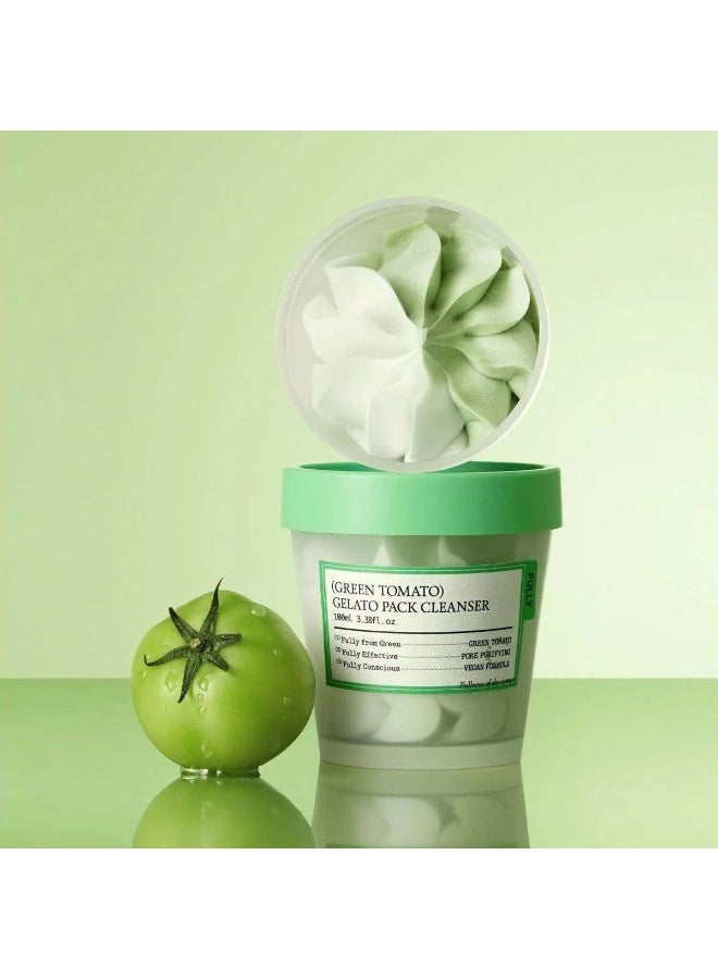 FULLY Green Tomato Gelato Pack Cleanser 100ml - Image 4