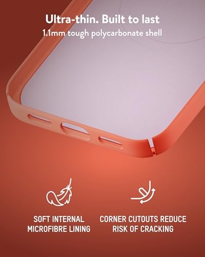 Mous for Google Pixel 10 Pro XL (2025) Case, Compatible with Qi2 MagSafe and Pixelsnap - Super Thin - Anti-Scratch Protective Phone Cover - Real Red - Image 4