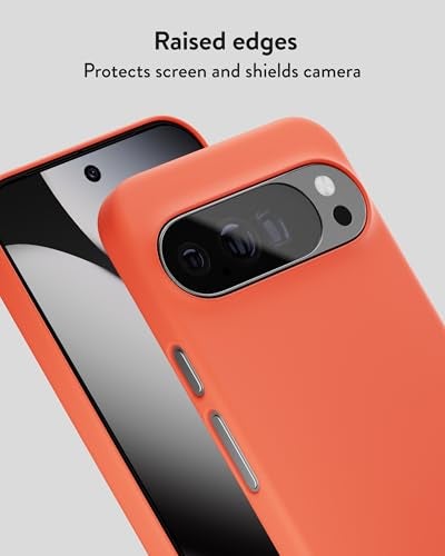 Mous for Google Pixel 10 Pro XL (2025) Case, Compatible with Qi2 MagSafe and Pixelsnap - Super Thin - Anti-Scratch Protective Phone Cover - Real Red - Image 5