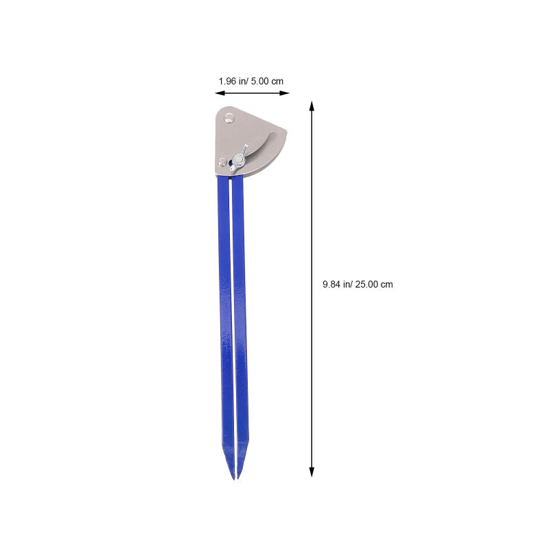 10 Inch Alloy Round Marking Gauge Woodworking Circular Scribe Carpenter Precision Layout Tool - Image 3