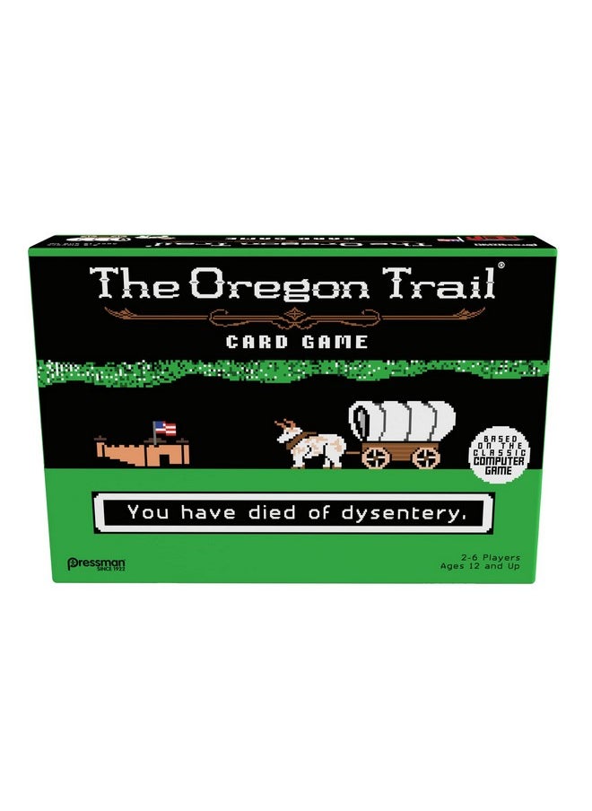 Pressman The Oregon Trail Card Game - Cooperative Gameplay Based On The Classic Computer Game, Ages 12 And Up, 2-6 Players  - Image 1