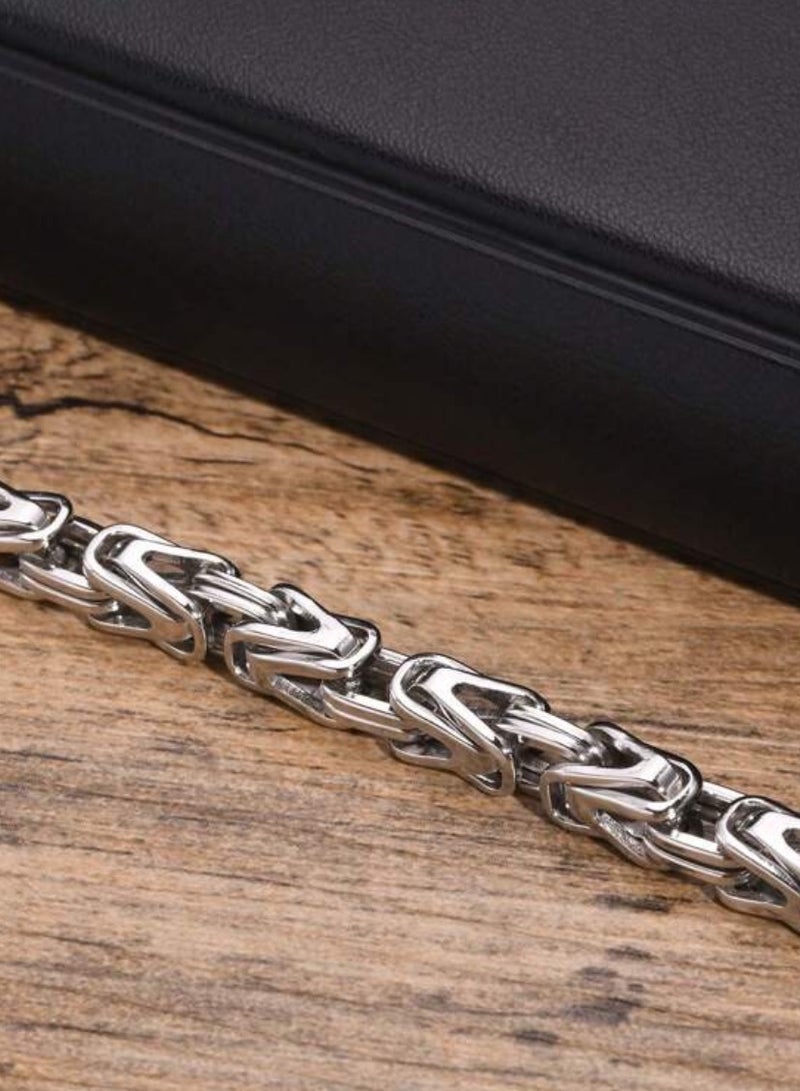 لوكشري كونسبت اسوارة رجالية من الاستانلس ستيل عالي الجودة - Image 3