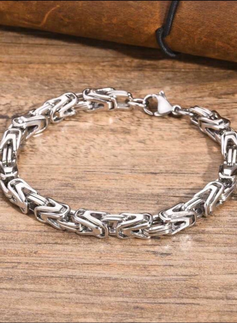 لوكشري كونسبت اسوارة رجالية من الاستانلس ستيل عالي الجودة - Image 5