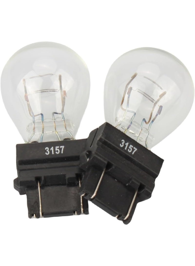 3157/3457 ذيل / الفرامل مصباح ضوئي / تدور مصابيح الإشارة (12V 27 / 7W 2200K) تناسب جيب غراند تشيروكي رانجلر قائد البوصلة رحلة بريموس حافة - (حزمة من 2) - Image 1
