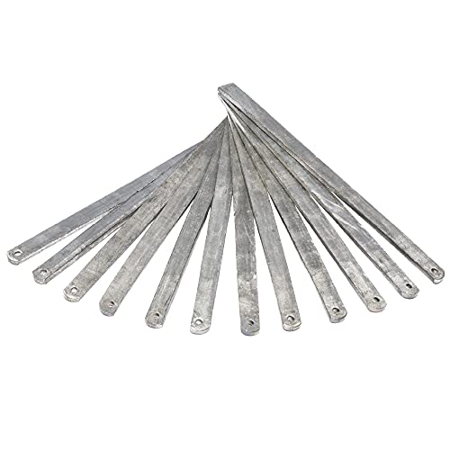 Rig Em Right Rig'Em Right Waterfowl Flexible Strap Weights for Anchoring Decoys to the Ground (6-oz Weights/Per Dozen) - Image 1