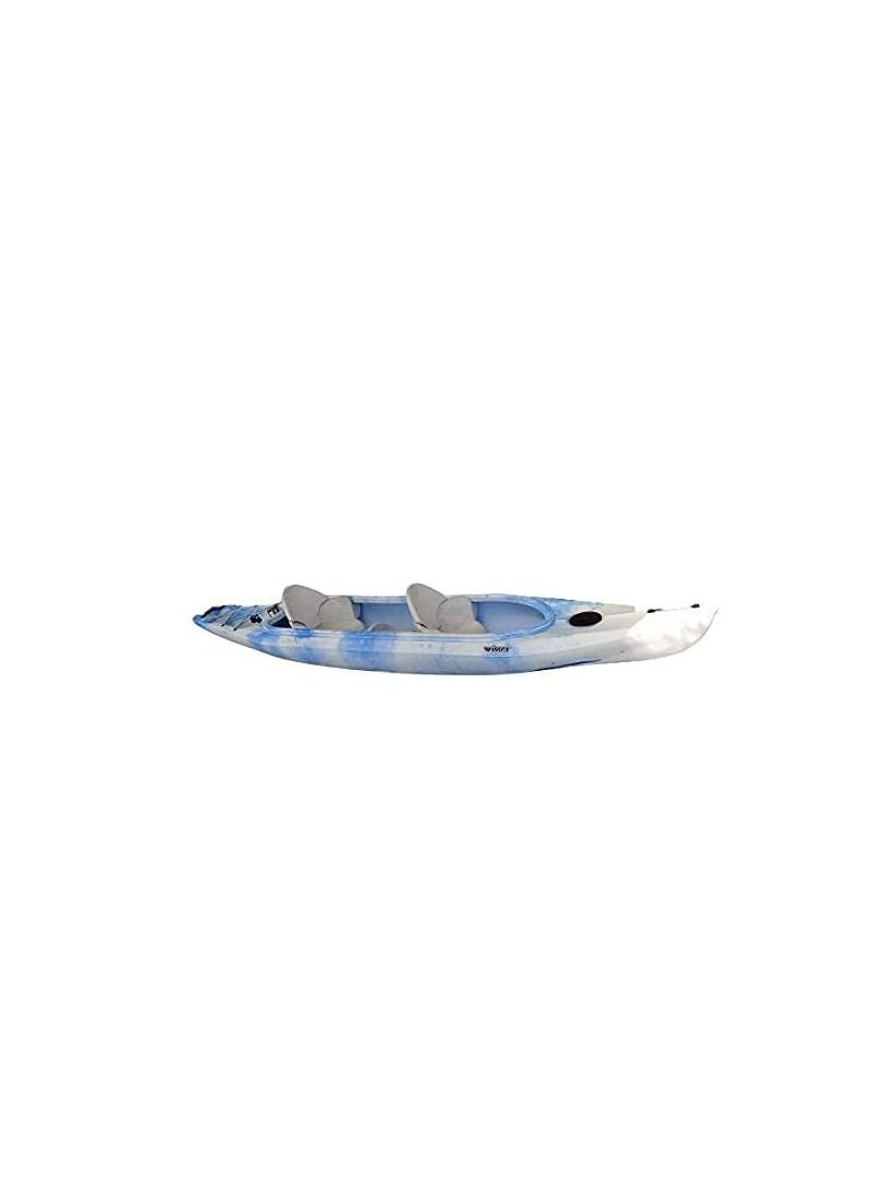 Winner Cannonball (2+1 Seats) Fishing Kayak White/Blue  - Image 1