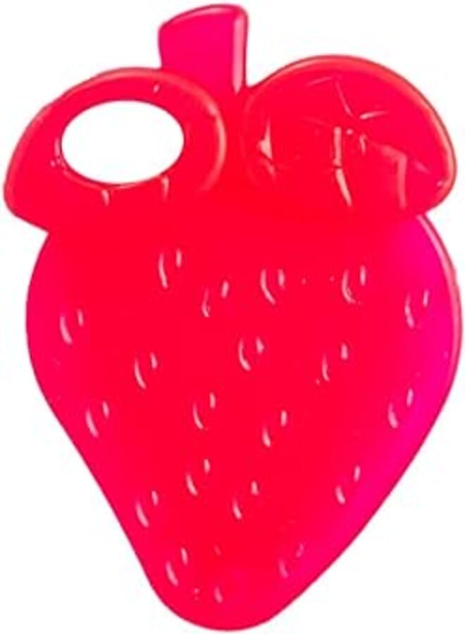 Nice Baby Teether Strawberry Rose