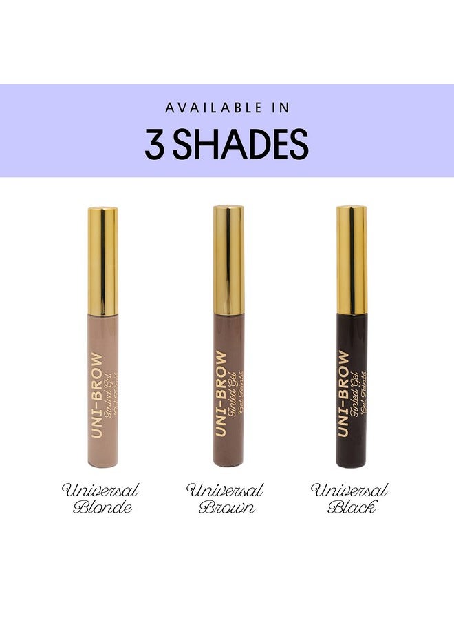 Unibrow Tinted Brow Gel, Eyebrow Gel And Brow Mascara, Eyebrow Makeup Brow Tint, Universal Blonde