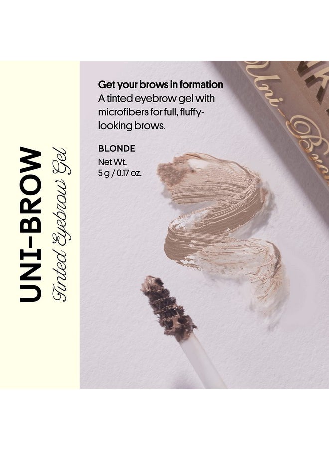 Unibrow Tinted Brow Gel, Eyebrow Gel And Brow Mascara, Eyebrow Makeup Brow Tint, Universal Blonde