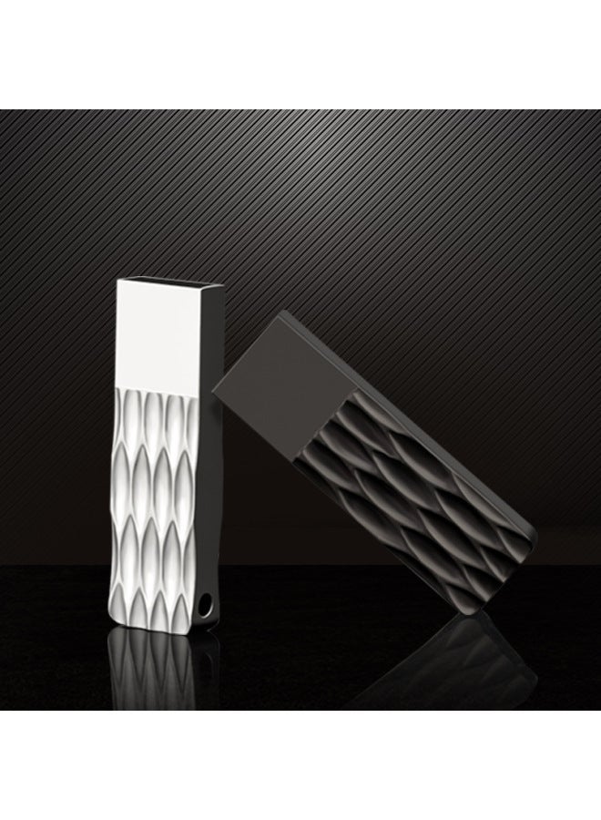 U Disk 32g Personality Lettering Logo Computer Office Car USB 64G High Speed Sufficient Genuine Goods 16g-Color:Silver-Capacity:2GB - Image 4