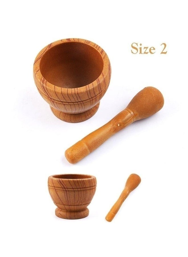 Garlic presses eco-friendly resin garlic pounder mortar and pestle spice crusher  - Image 2