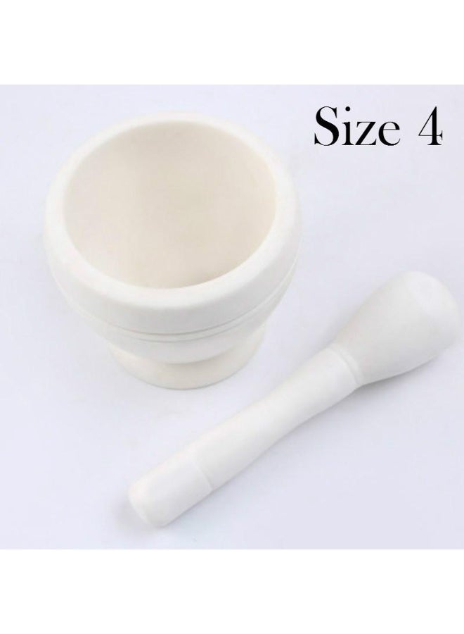 Garlic presses eco-friendly resin garlic pounder mortar and pestle spice crusher  - Image 4