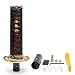 GSTP Automatic Katana Shift Knob Samurai Sword Weighted Gear Shifter Konb Universal for Cars with Lock Button 15cm BlackRed - Image 2