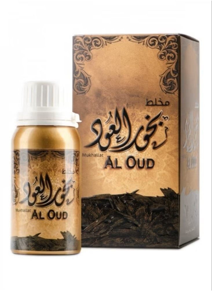 الماس للعطور عطر زيتي مخلط بخور العود 100 مل 