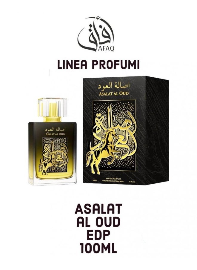 AFAQ - Asalat Al Oud Eau de Parfum - 100ml, Unisex, A Luxurious Blend of Oud & Citrus - Image 1