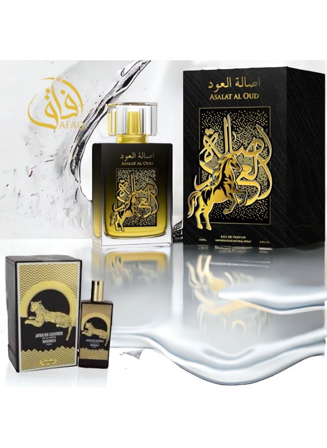 AFAQ - Asalat Al Oud Eau de Parfum - 100ml, Unisex, A Luxurious Blend of Oud & Citrus - Image 1