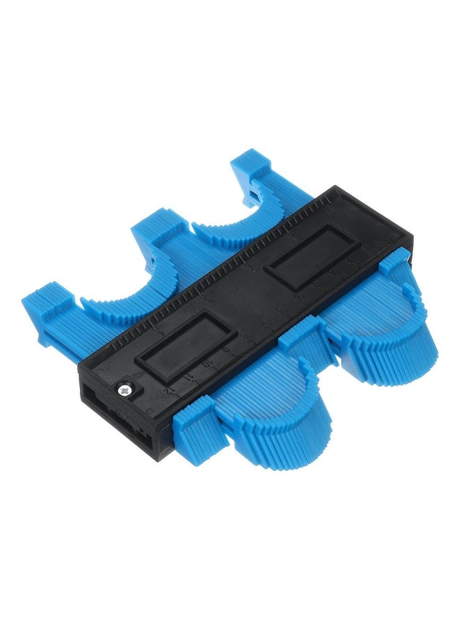 Professional 3D Angle Measuring Ruler Plastic Contour Gauge Duplicator Copy Irregular Shapes