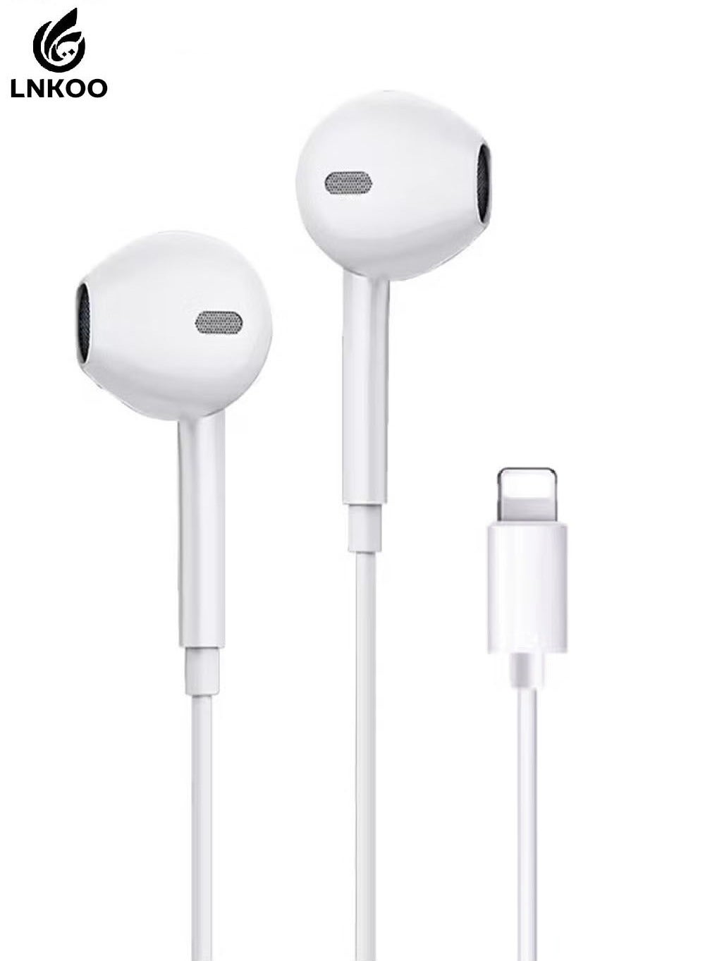lnkoo Lnkoo Wired Earphones For iPhone Lightning Connector 44 g Z4832481CD7BDDDD7E6A7Z