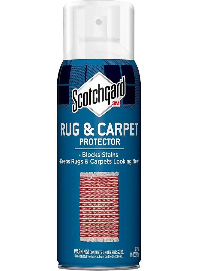 Scotchgard Rug & Carpet Protector 14 Oz (396 Ml), 1 Can/Pack | Repels Spills | Resists Soils | Blocks Stains | Ideal For Rugs And Carpets | Long Lasting Protection | Dries Quickly And Odorless - Image 1