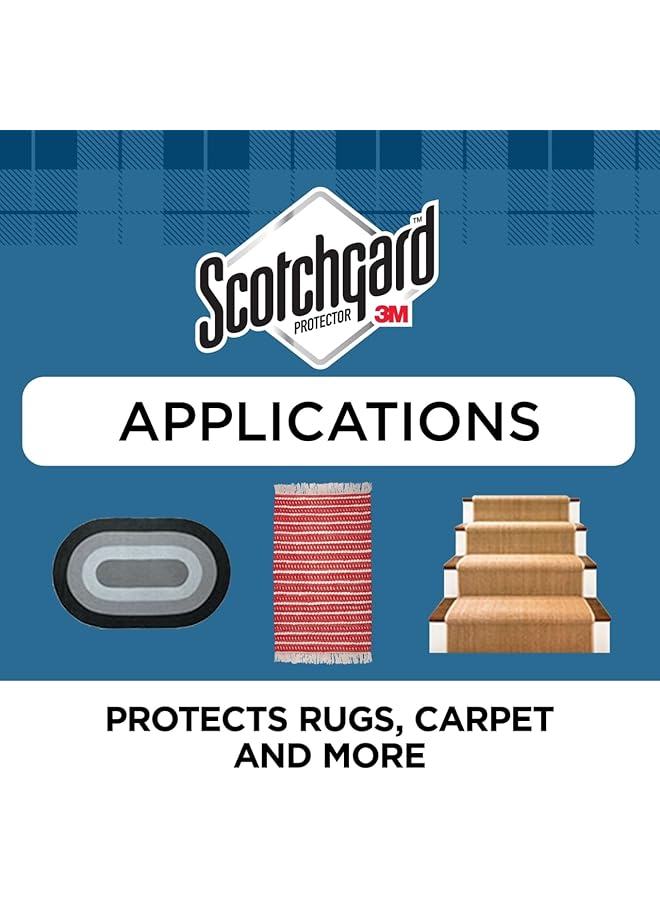 Scotchgard Rug & Carpet Protector 14 Oz (396 Ml), 1 Can/Pack | Repels Spills | Resists Soils | Blocks Stains | Ideal For Rugs And Carpets | Long Lasting Protection | Dries Quickly And Odorless - Image 4