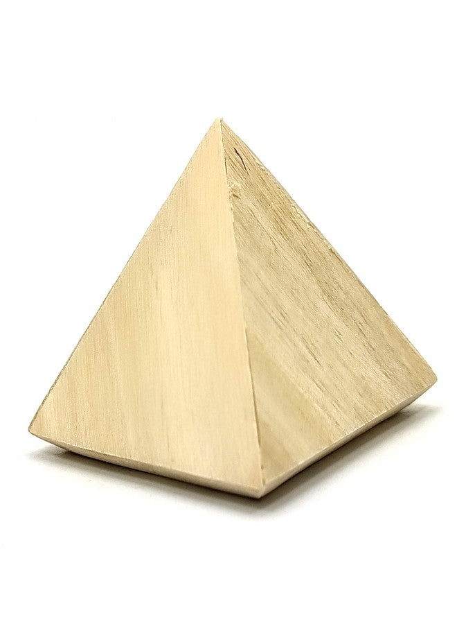 Plus Value Shriparni Wooden Pyramid Vaastu Remedies Main Door Home Office (Size 3 Inches) - Image 3