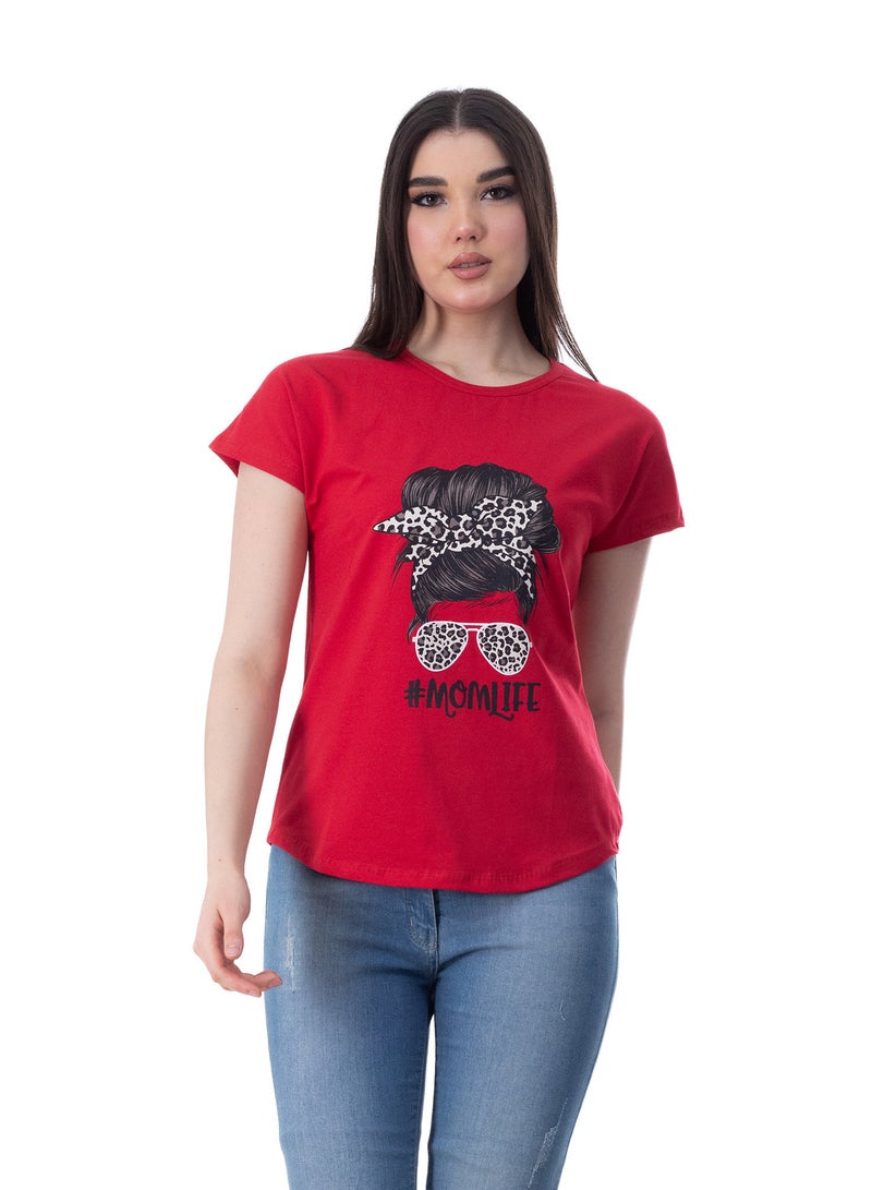 BEBO Women's short-sleeved printed T-shirt  - Image 1