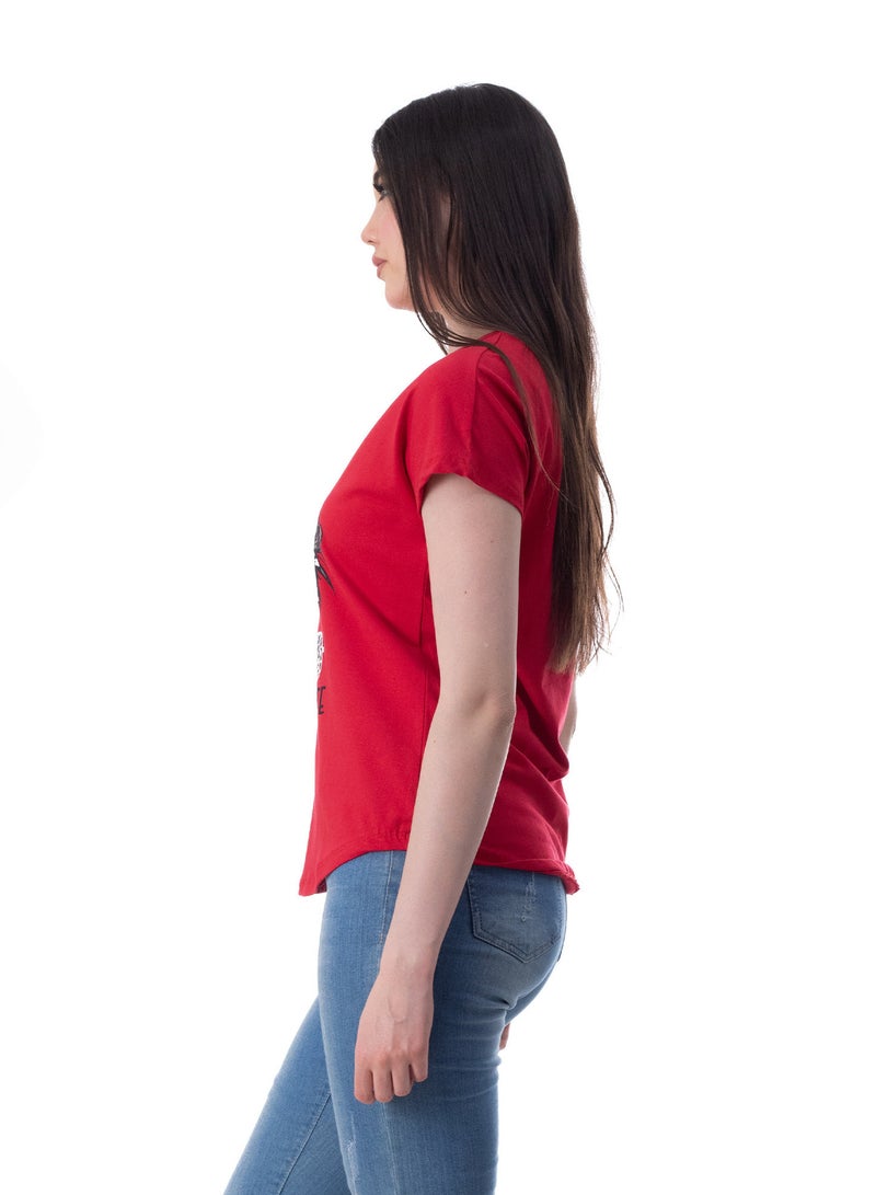 BEBO Women's short-sleeved printed T-shirt  - Image 3