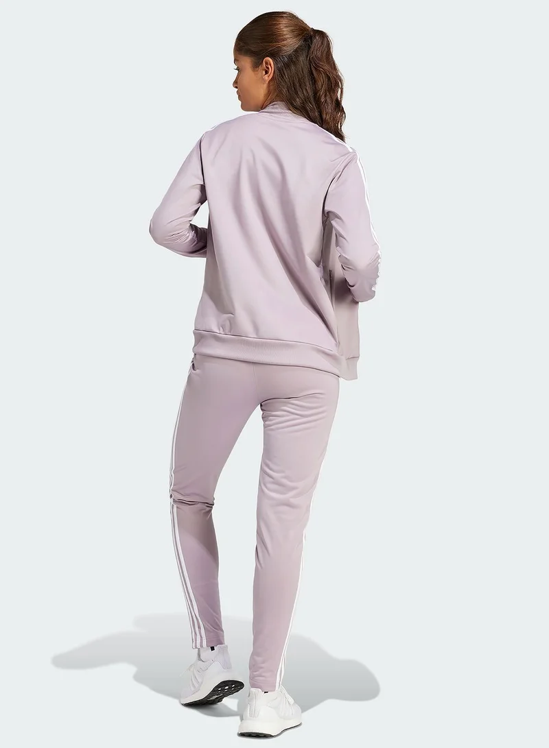 adidas بدلة رياضية أساسية مزينة ب 3 خطوط