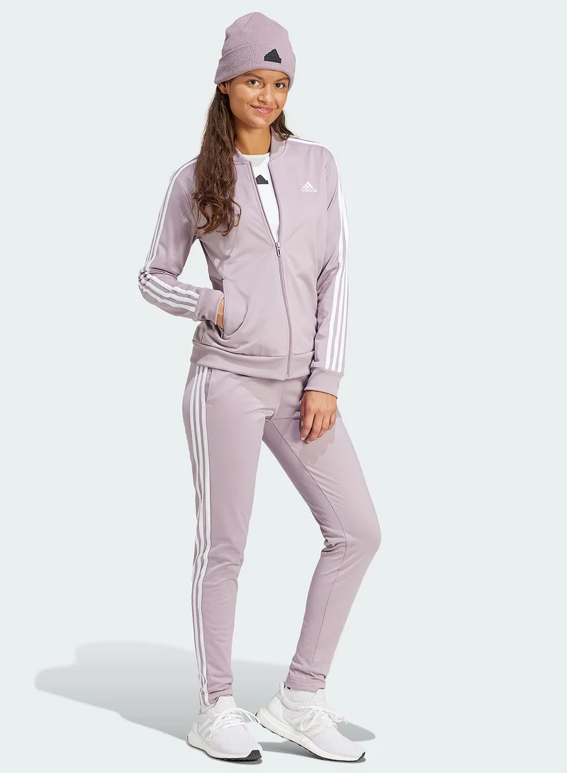 adidas بدلة رياضية أساسية مزينة ب 3 خطوط