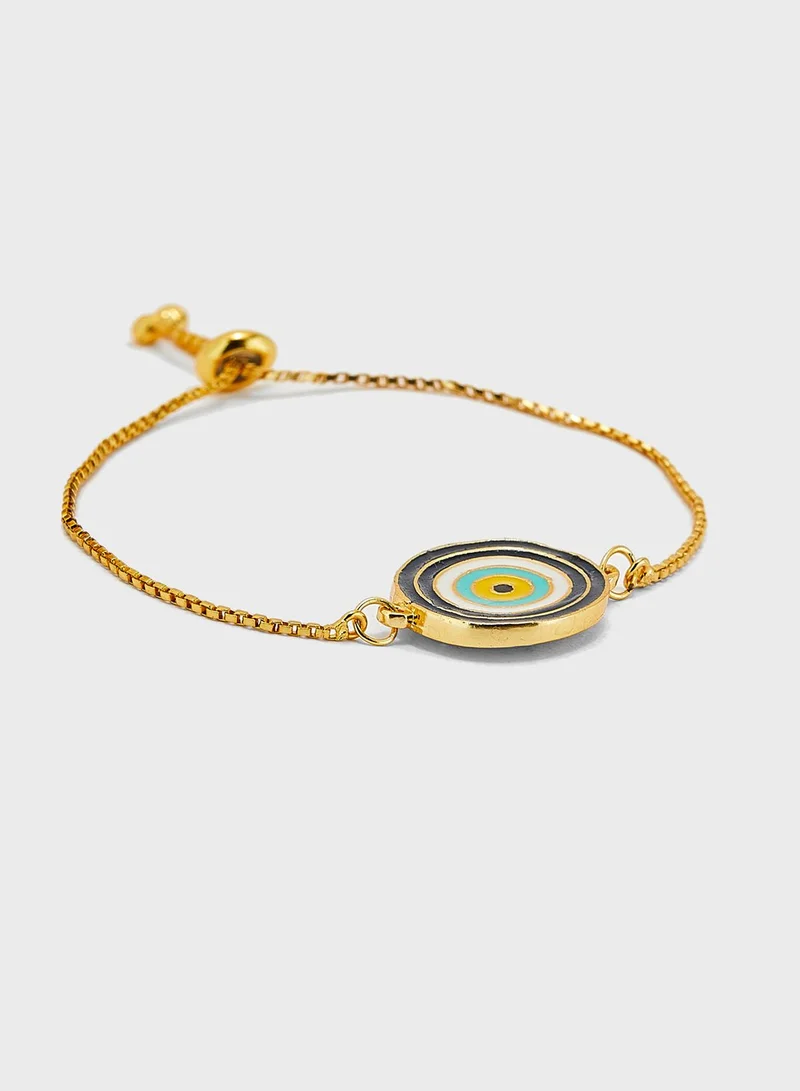 Pipa Bella Enamel Evil Eye Bracelet