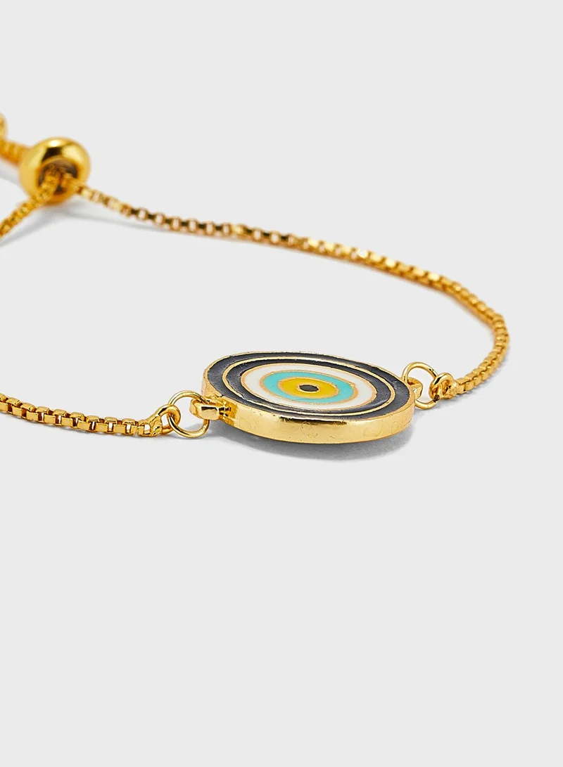 Pipa Bella Enamel Evil Eye Bracelet