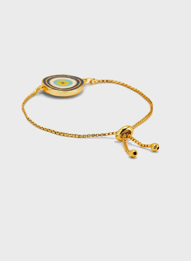 Pipa Bella Enamel Evil Eye Bracelet