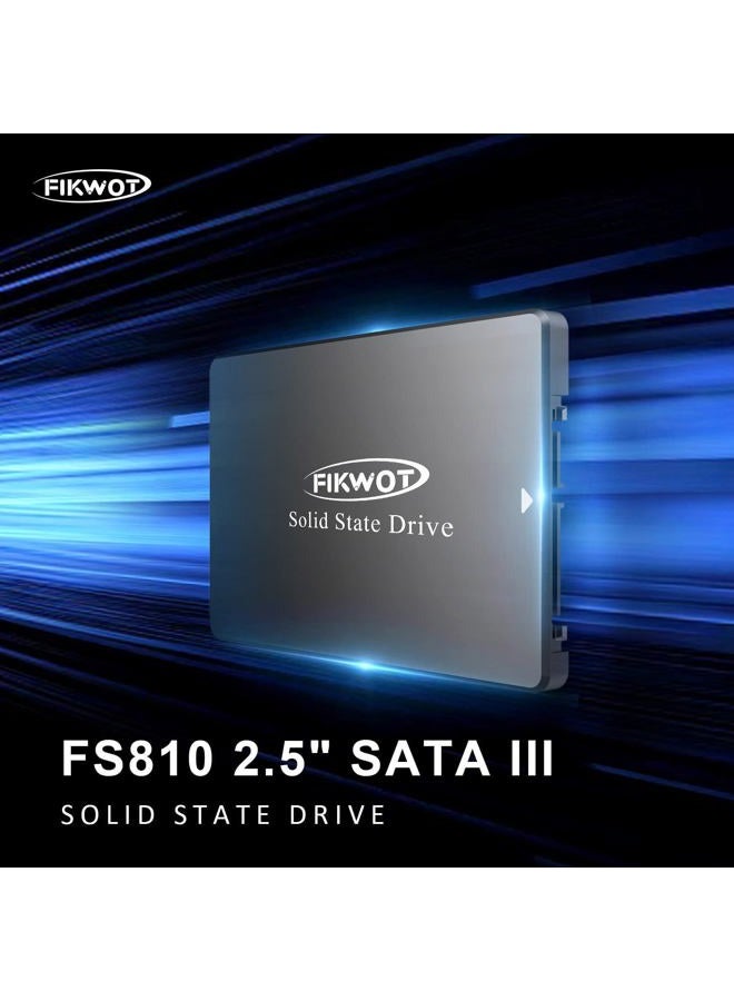 Fikwot FS810 SATA SSD 256GB 2.5" Internal Solid State Drive, Up to 560MB/s, SATA III 6 Gb/s, Compatible with Laptop and PC Desktop - Image 2