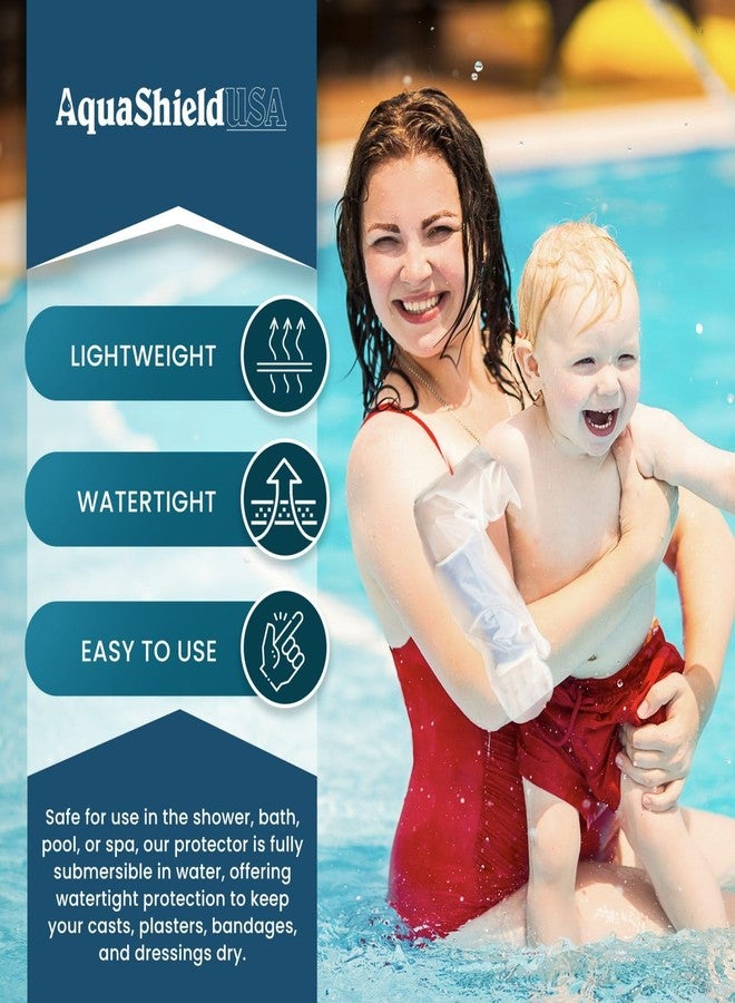 AquaShield Infant Arm Cast & Bandage Protector, Waterproof, Reusable, Pediatric Arm (A15) Covers up to 13" Cast Length, Use in Pool, Bath, & Shower for Small Hand, Wrist, Forearm, & Elbow - Image 4