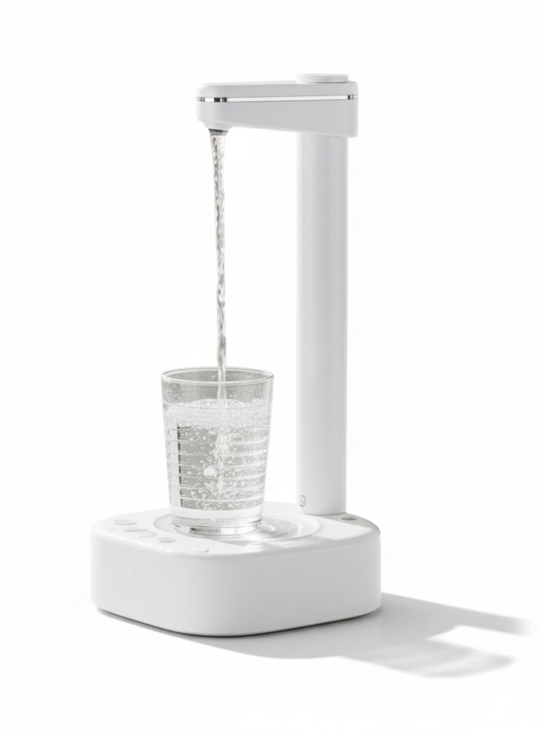 vexa pro Smart Desktop Water Dispenser, Portable Electric Water Pump, Type-C Rechargeable, 7 Levels Water Output - Image 1