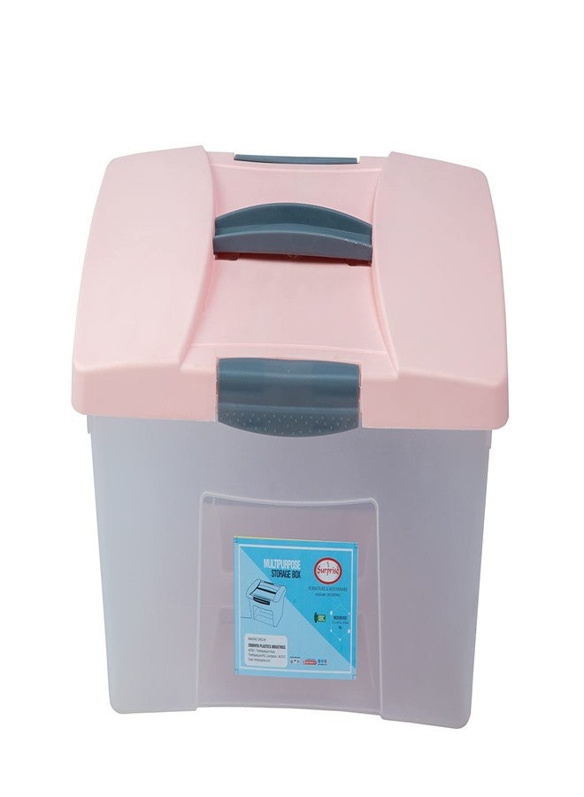Surprise® Multipurpose Storage Box - 4L 10L 16L (pack of 2) (10 L, 2) | Storage Box for Beautician | Storage Container - Image 3
