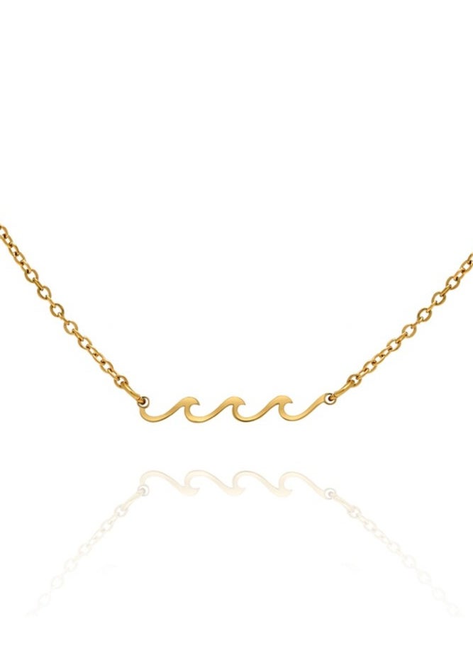 Clé de Lune - The Sea Wave Necklace - Image 1
