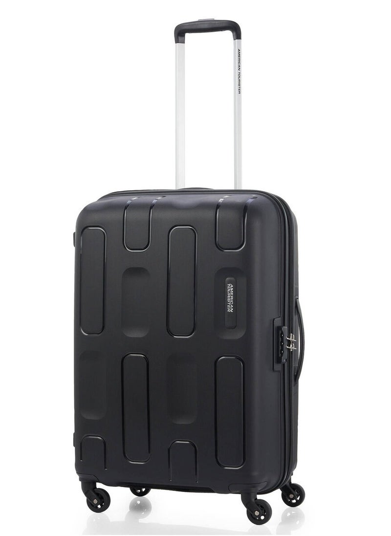 AMERICAN TOURISTER Ellipso Travel Bag Spinner 68 cm Black Durable TSA Lock Hard Trolley Luggage bag  - Image 1