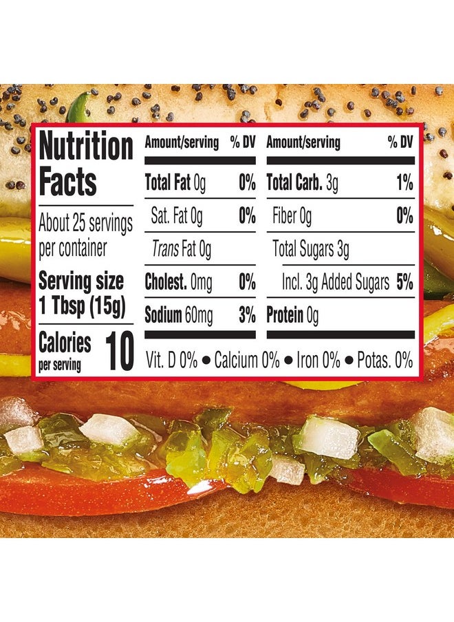 Heinz Heinz Sweet Relish, 12.7 fl oz Bottle  - Image 5