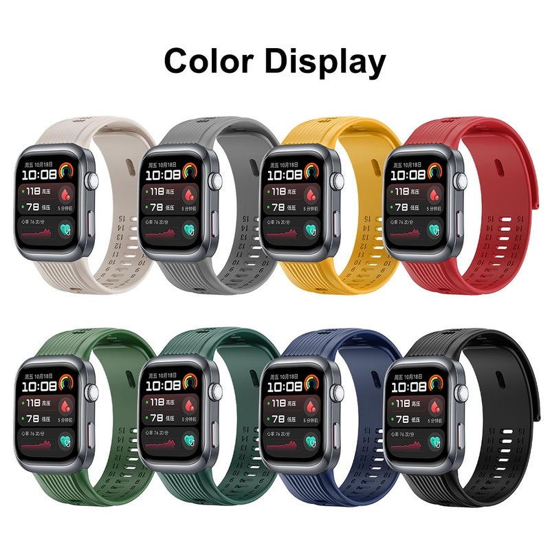 erorex For Huawei Watch D2 Silicone Watch Band Wristband(Blue) - Image 5