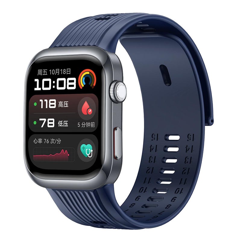 erorex For Huawei Watch D2 Silicone Watch Band Wristband(Blue) - Image 1