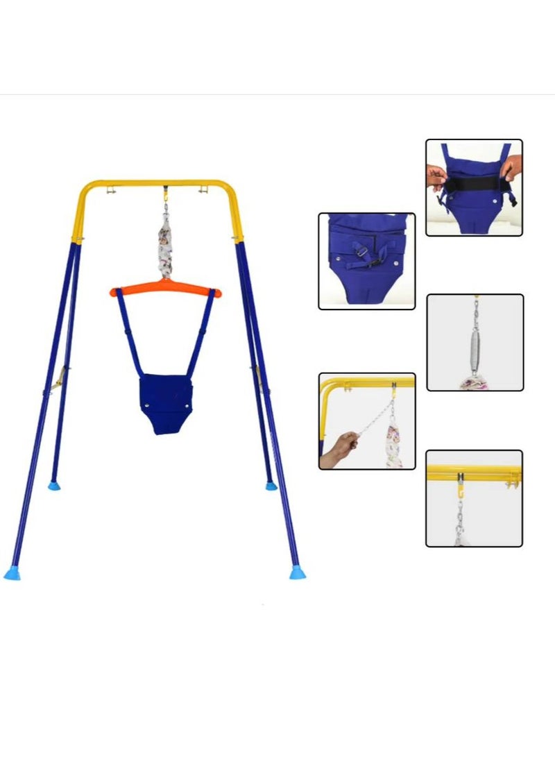 2 in 1 Swing and Bouncer for Toddlers, Infant Bouncer, Indoor and Outdoor Swing, Easy to Assemble and Store  - Image 3