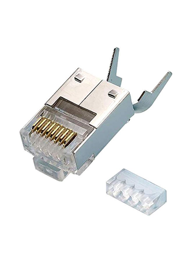 NIBEMINENT Rj45 Connector White - Image 1