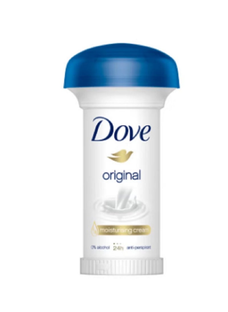 Dove Women Antiperspirant Deodorant Rollon Original 50ml - Image 1